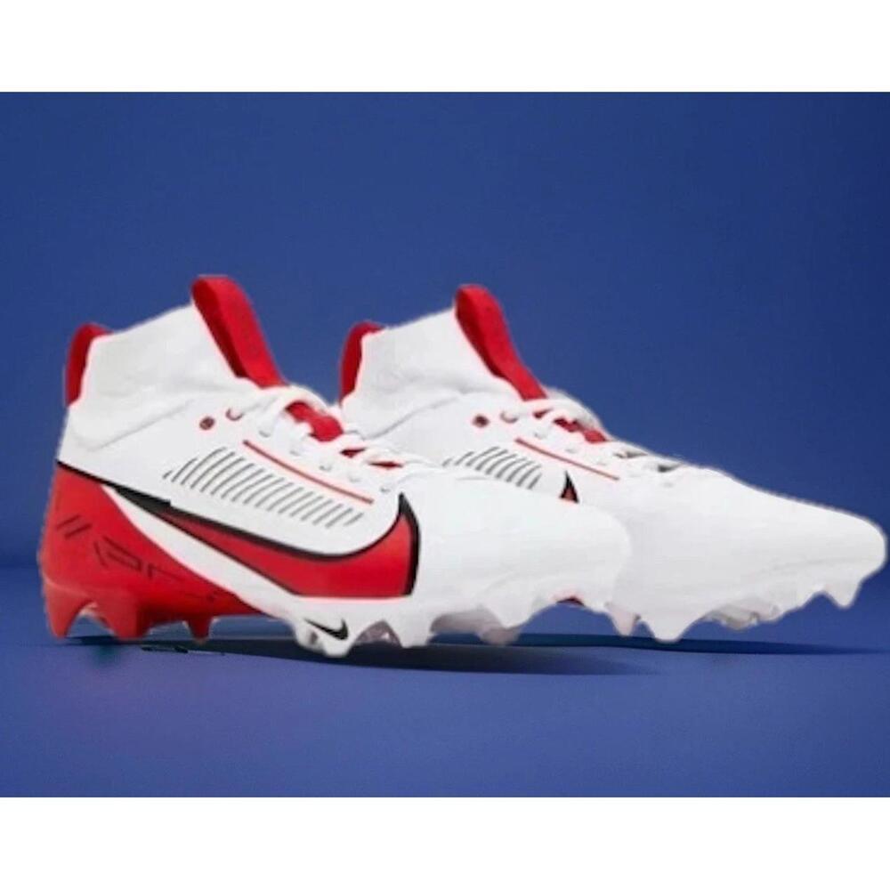 NEW Nike Vapor Edge Pro 360 2 TB 'White University Red' FQ4044-105 Men’s Size 16 - Picture 2 of 10